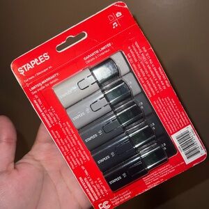 USB 16GB FLASH DRIVES PACK OF 10 BY STAPLES